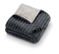 Design-Wärmezudecke Stockholm HD 82 schwarz/grau
