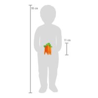 Filz-Möhren 7 Stück