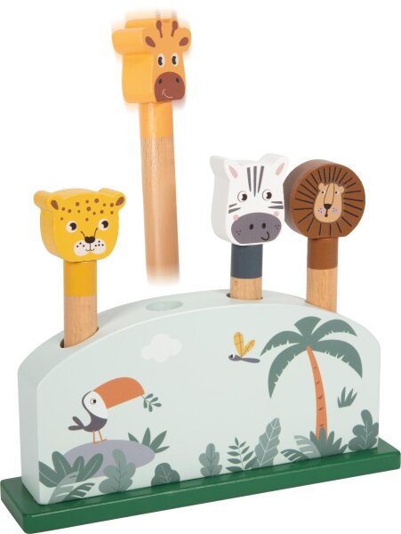Steckspiel hüpfende Tiere „Safari“