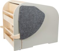 Spielzeugbox mit Sitz und Rollen Elefant „Wildlife“