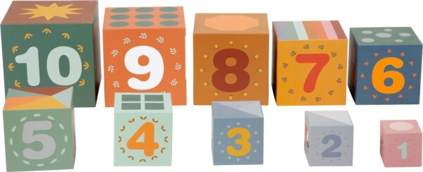 Stapelwürfel Safari 10-teilig