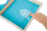 Cornhole und Sling Puck Spiel „Active“