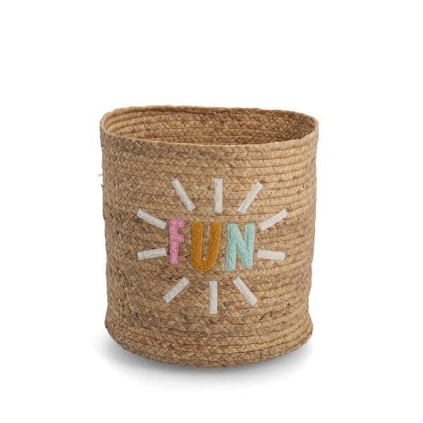 Aufbewahrungsbox Fun Wasserhyazinthe ø35x34cm