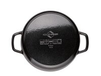 Bratentopf BRETAGNE rund, 24 cm schwarz