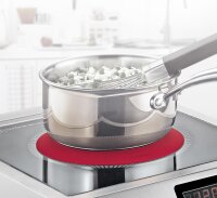 Schutzmatte für Induktion 18 cm, 2er-Set, rot