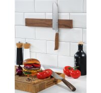 Magnetleiste, Nussbaum 40 cm