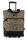 Einkaufstrolley Print Schwarz/Dunkelbraun, 33 L | Shopping-Roller mit Rädern