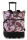 Einkaufstrolley Print Schwarz/Azalee, 33 L | Shopping-Roller mit Rädern