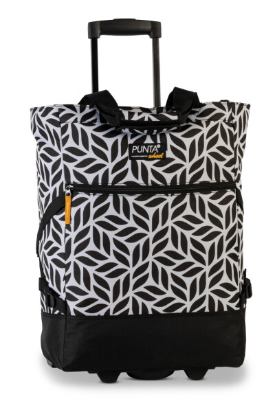 PUNTA wheel Print Shopping-Roller *weiß