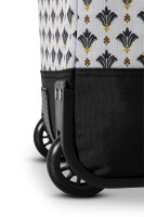 PUNTA wheel Print Shopping-Roller *beige/marineblau