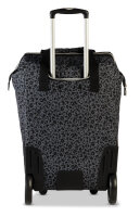 PUNTA "BIG WHEEL" Shopping-Roller *schwarz/graubraun