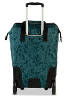 PUNTA "BIG WHEEL" Shopping-Roller *petrol/dunkelgrün