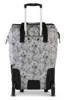 PUNTA "BIG WHEEL" Shopping-Roller *hellgrau/graubraun