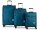 WORLDPACK Trolley-Set "Bern" 50/60/70 *petrol