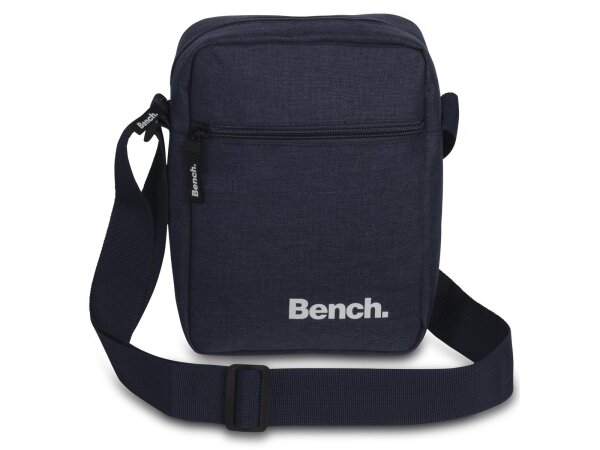 Bench "classic" Umhängetasche *dunkelblau/weiß