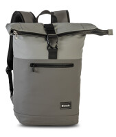 Bench "hydro" Roll-Top-Rucksack *zement/