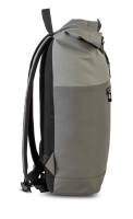 Bench "hydro" Roll-Top-Rucksack *zement/