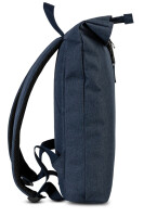 Bench "classic" Rolltop-Rucksack mini *dunkelblau/weiß