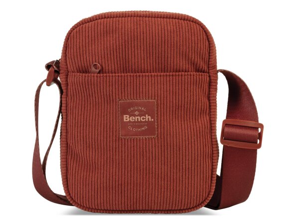 Bench "cord" Umhängetasche *rostbraun