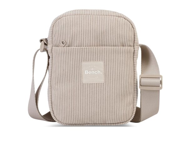 Bench "cord" Umhängetasche *beige