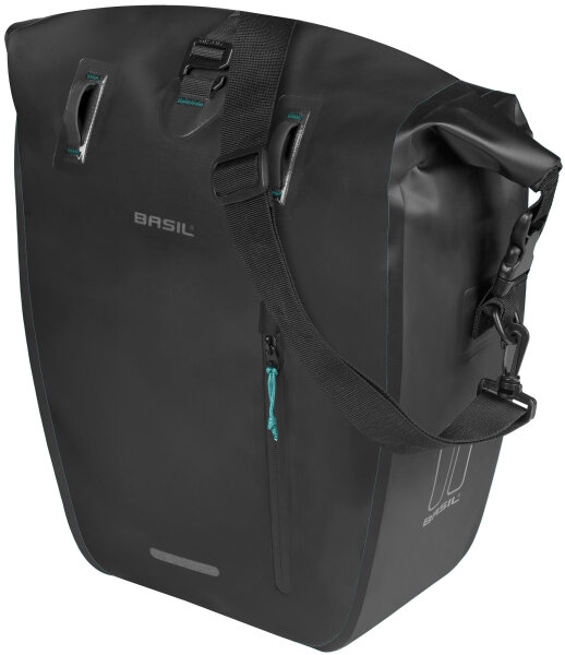 BASIL Einzeltasche "Rivo L MIK Hooks"Volumen: 25 - 31 l, Tar