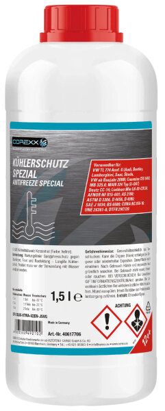 COREXX Kühlerschutz "Spezial G12++"Konzentrat, bis -37 °C, r