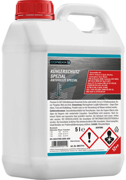 COREXX Kühlerschutz "Spezial G12++"Konzentrat, bis -37 °C, r