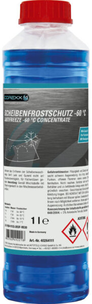 COREXX ScheibenfrostschutzWinter, Konzentrat, bis -60° C, Ci