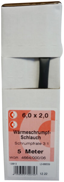 DRESSELHAUS Schrumpfschlauch "4664"Schrumpfrate: 3:1, im Spe