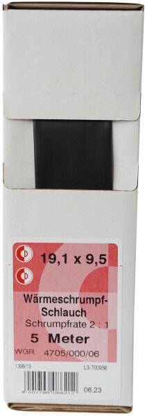 DRESSELHAUS Schrumpfschlauch "4705"Schrumpfrate: 2:1, flexib