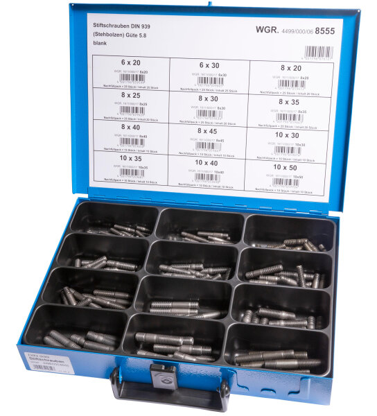 DRESSELHAUS Stiftschraube "4499"Stehbolzen, Güte 5.8, DIN 93