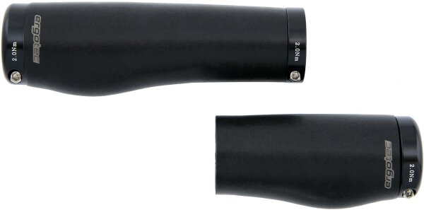 ERGOTEC Griff "Kyoto Silikon"SB-verpackt, Silikon / Aluminiu