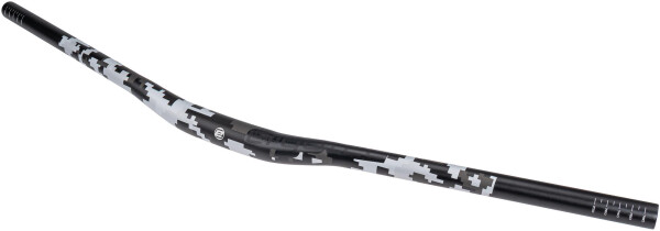 Ergotec Lenker RISER BAR 30 6+ PIXEL EDITION 31,8 - 800x30x12°, Safety Level 6+, DB, schwarz matt/pixel
