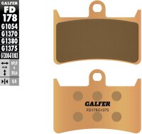 GALFER Bremsbelag "FD178"Satz