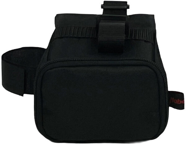 Haberland Sattelstütztasche "Schlosskette"Schwarz, Schnallen