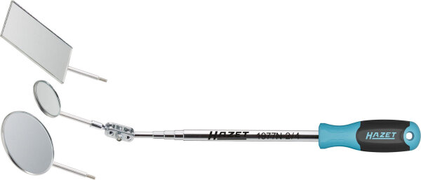 HAZET Inspektionsspiegelsatz "1977 N-2/4"Mechanikerspiegel, 