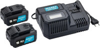 HAZET Ladesystem-Set "9500-05/3"Ladegerät...