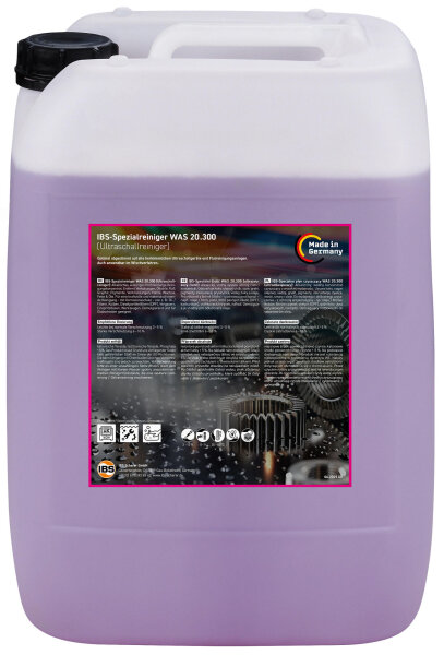 IBS Reinigungskonzentrat "WAS 20.300"Wasserbasierender Spezi