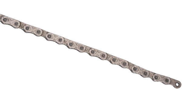 KMC Kette X-Flat, Sram 12-/13-fach, 126 Glieder, silver, waxed