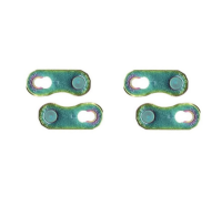 KMC Kettenschloss MissingLink FLATNR Aurora-Green, 2...