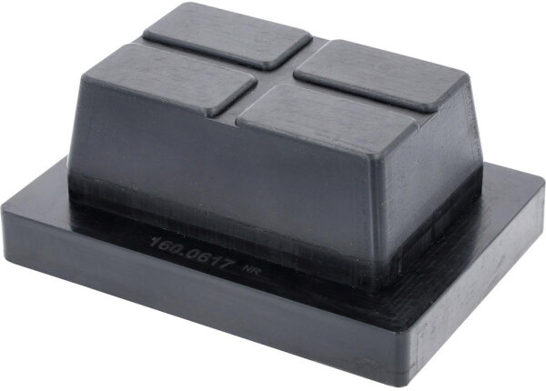 KS-TOOLS GummiauflageUniversal, für Hebebühnen 140 x 100 x 6