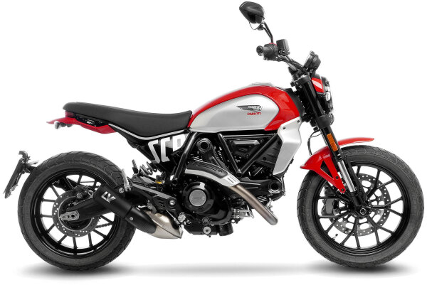 LEOVINCE Schalldämpfer "SBK LV-10 Full Black"Edelstahl, komp