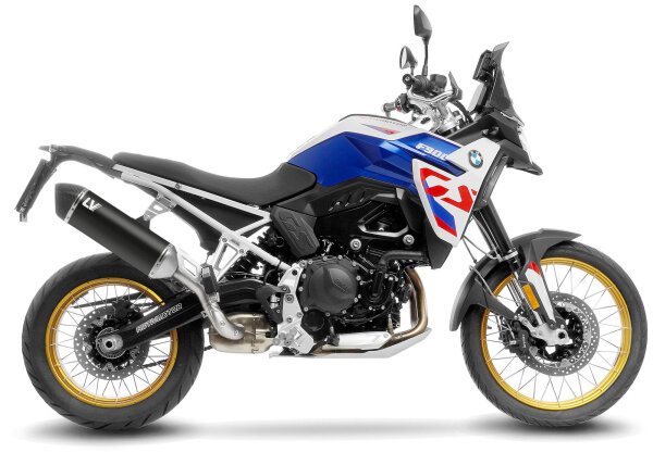 LEOVINCE Schalldämpfer "SBK LV-14 Black Edition"Edelstahl, s
