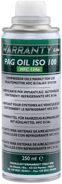 MAHLE Klimakompressoröl "PAG Öl"Vollsynthetisches, hygroskop