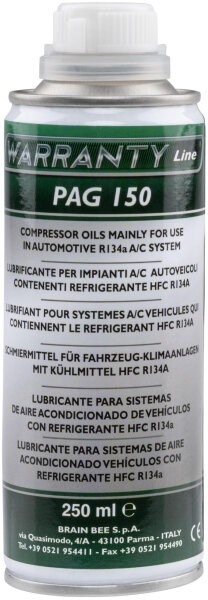 MAHLE Klimakompressoröl "PAG Öl"Vollsynthetisches, hygroskop