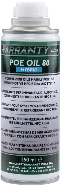 MAHLE Klimakompressoröl "POE Öl"Für elektrische Klimakompres