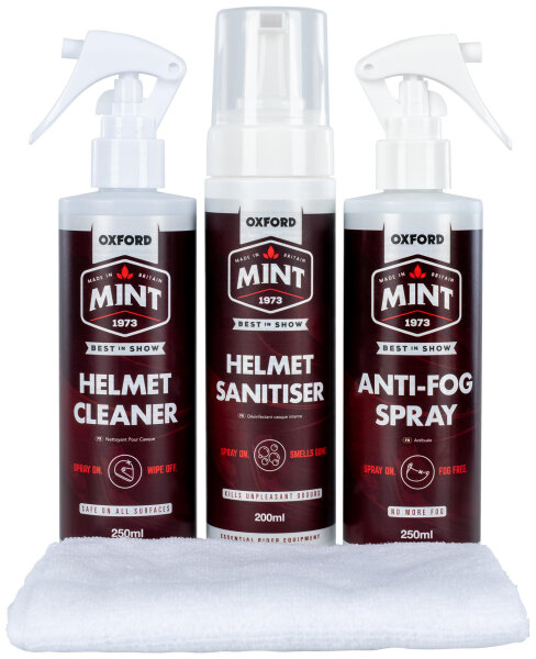 MINT Helmpflege-Set "Oxford Helmet Care Kit XL"Inhalt: Helmr