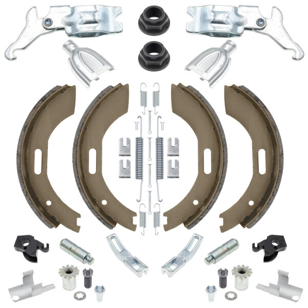 NB PARTS Bremsbackensatz "XL"Komplett für 1 AchseBestehend a