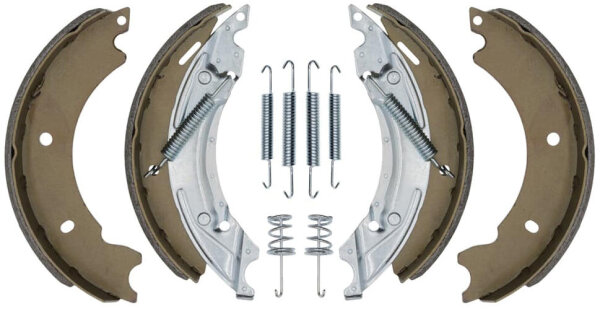 NB PARTS BremsbackensatzKomplett für 1 Achse, mit Federn, Gr