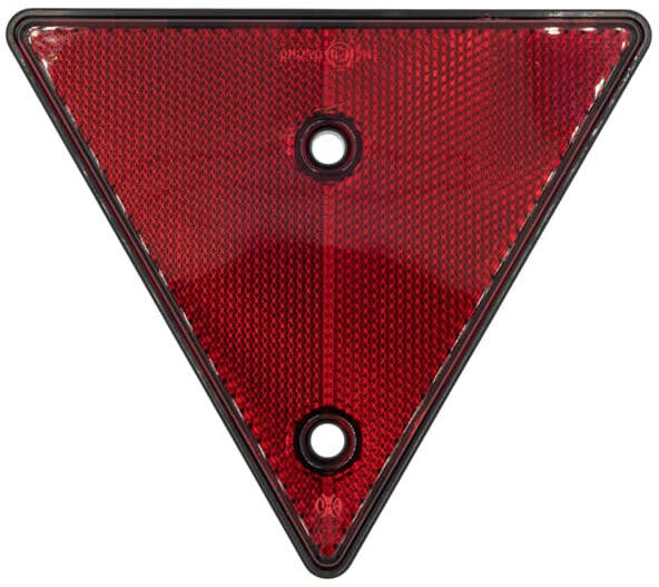 NB PARTS Dreieckrückstrahler2 Löcher Ø 7 mm für Befestigungs